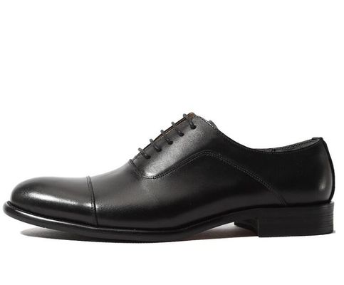 Chaussures d'affaires confortables en cuir authentique avec doublure