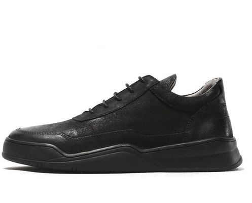 Chaussures décontractées en cuir pour homme automne / printemps chaussures à la main en cuir brun