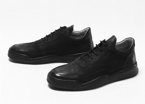 Chaussures décontractées en cuir pour homme automne / printemps chaussures à la main en cuir brun