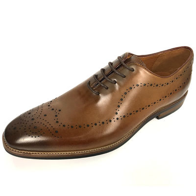 Commentaires en cuir décontracté Logo personnalisé imprimé Bonne robe Chaussures Hommes Chaussures en cuir