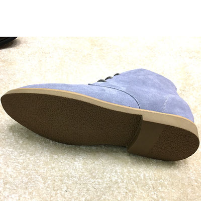 Chaussures en cuir pour hommes, chaussures à cheville TPR n' importe quel logo / n' importe quel design