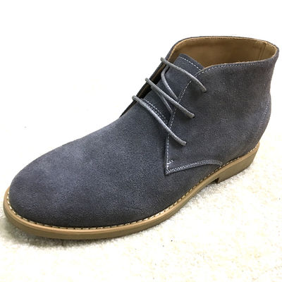 Bottes de désert en suède, chaussure de suède de qualité supérieure.