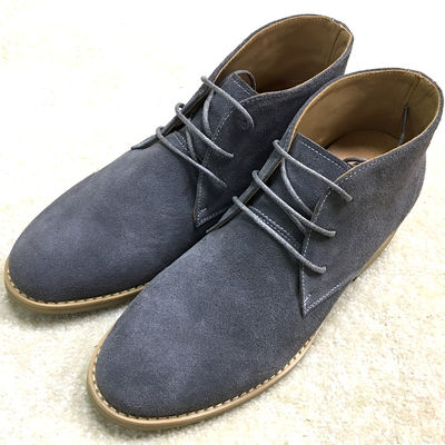 Bottes de désert en suède, chaussure de suède de qualité supérieure.