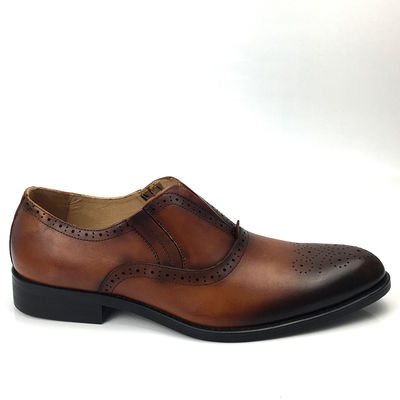Italie en cuir fait à la main Hommes chaussures de bureau
