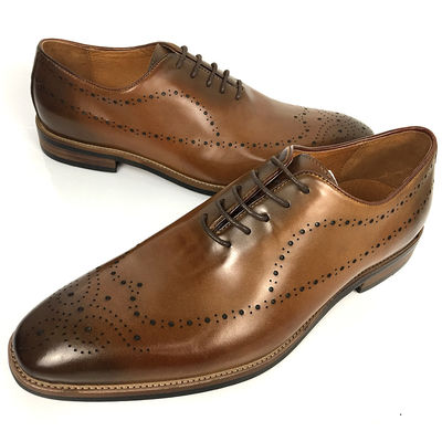 Chaussures de bureau en cuir formel avec grande taille