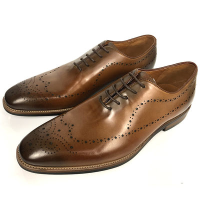 Chaussures de bureau en cuir formel avec grande taille