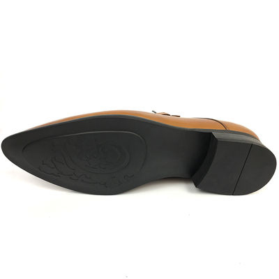 Vêtements de bureau d' affaires d' Oxford Hommes Vêtements officiels Chaussures à bretelles de moine