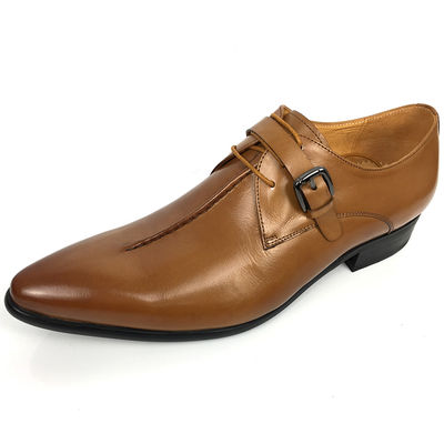 Vêtements de bureau d' affaires d' Oxford Hommes Vêtements officiels Chaussures à bretelles de moine