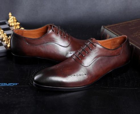 Les hommes de la mode, les chaussures, les chaussures à talons hauts, les chaussures en cuir pour hommes.