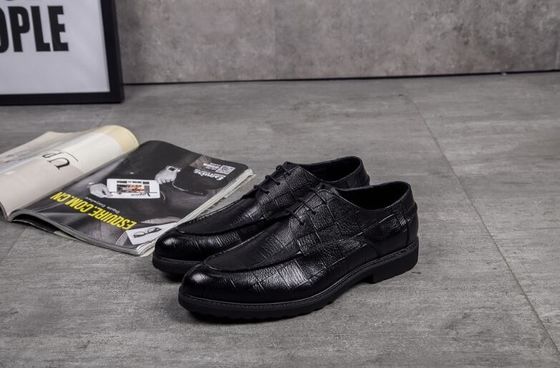 Chaussures à talons rondes noires Hommes chaussures de sport de printemps / automne