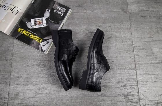 Chaussures à talons rondes noires Hommes chaussures de sport de printemps / automne