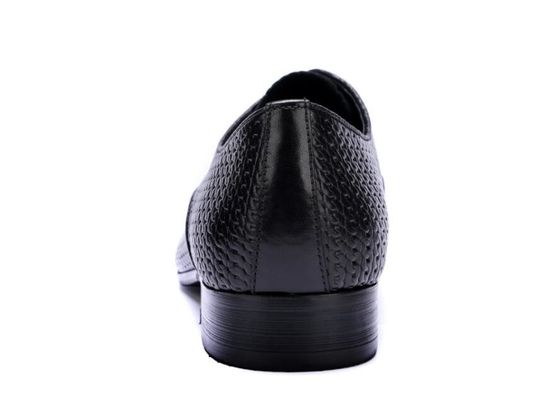 Tout tissé, brillant, authentique, pour homme, en cuir, chaussures, en cuir, Oxford, chaussures pour homme