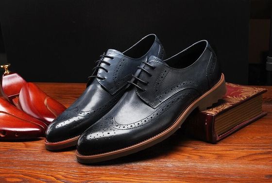 Classique style Derby Noir, chaussures, hommes rétro, chaussures Oxford.