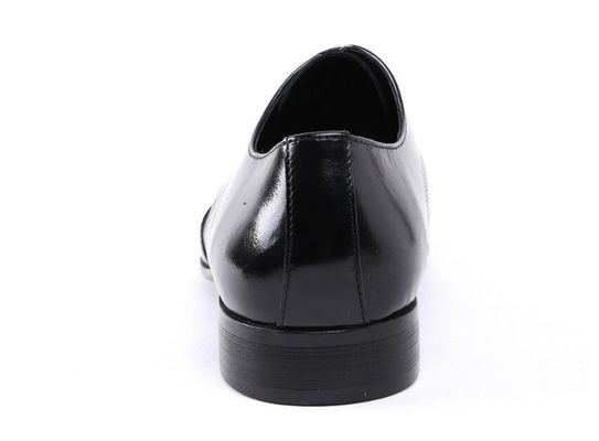 Brogue personnalisé Brun brossé chaussures en cuir Robes confortables pour hommes