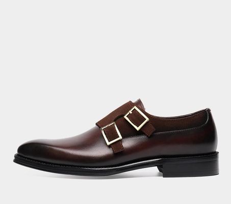 Chaussures de sport pour hommes respirantes, résistantes à l'usure, faites à la main, à double sangle