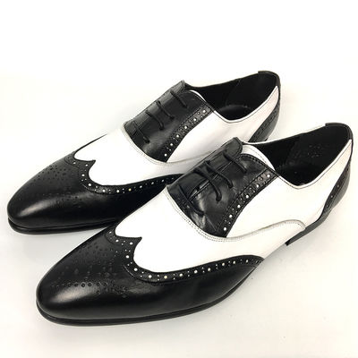 Vêtements de mariée pour hommes / chaussures en cuir tissé pour hommes