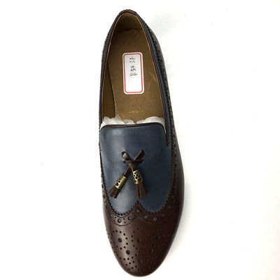 Moccasins en cuir pour hommes Chaussures / Loafers décontractés pour hommes Haut en cuir authentique
