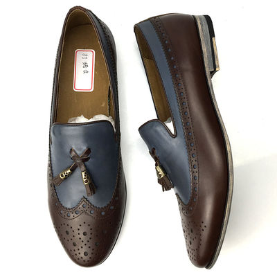 Moccasins en cuir pour hommes Chaussures / Loafers décontractés pour hommes Haut en cuir authentique