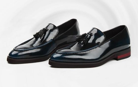 Chaussures de sport pour hommes en cuir de chameau