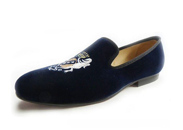 Chaussures à talons bas faits à la main chaussures décontractées pour hommes