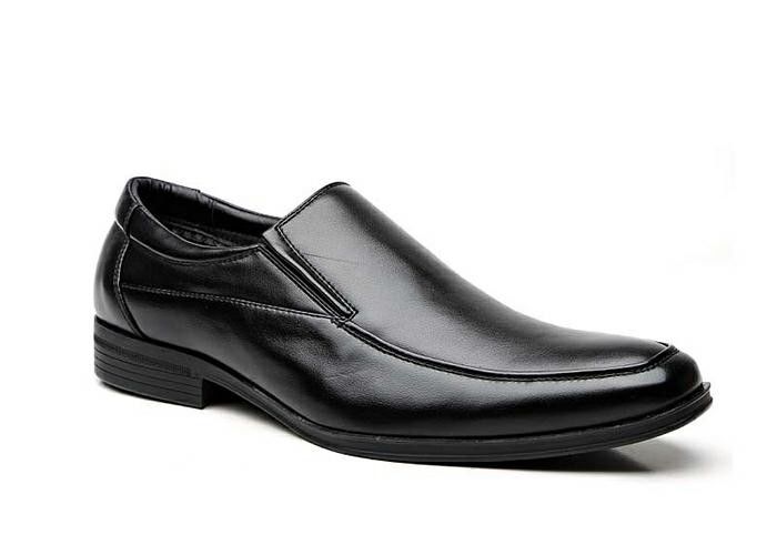 Chaussures à talons noirs Durabilité masculine Chaussures de sport pour les événements formels
