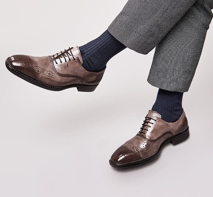 Chaussures de mariée pour hommes à orteils carrés chaussures italiennes à orteils hommes noires chaussures d'Oxford pour bureau