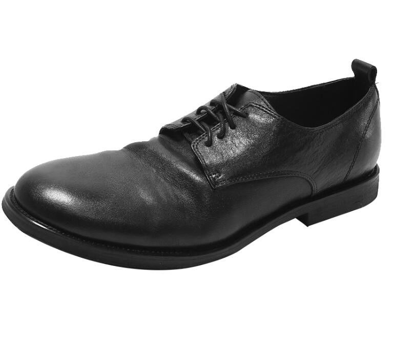 Chaussures en cuir de luxe pour hommes hommes d'affaires chaussures en cuir décontractées noir / brun taille 38 - 46