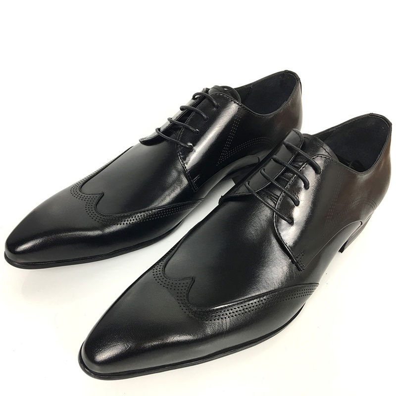 Europe Taille 39 - 47 Chaussures de mariée pour homme / Chaussures Brogue en cuir
